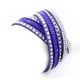紫編織手環